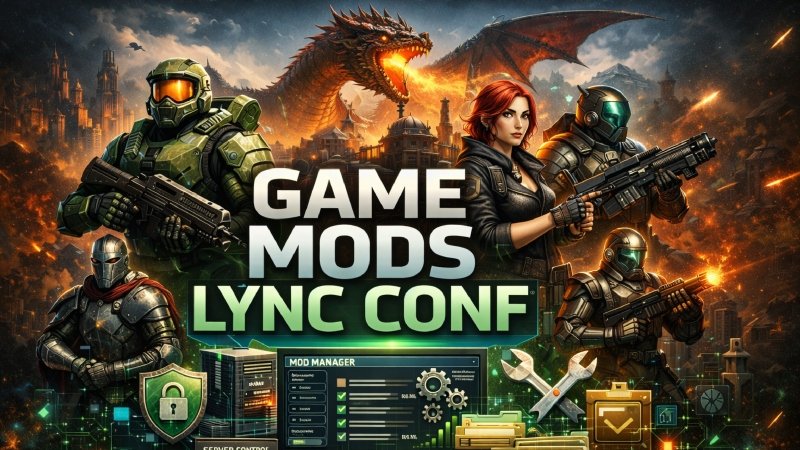 Game Mods Lync Conf Guide for Safe & Stable Gaming