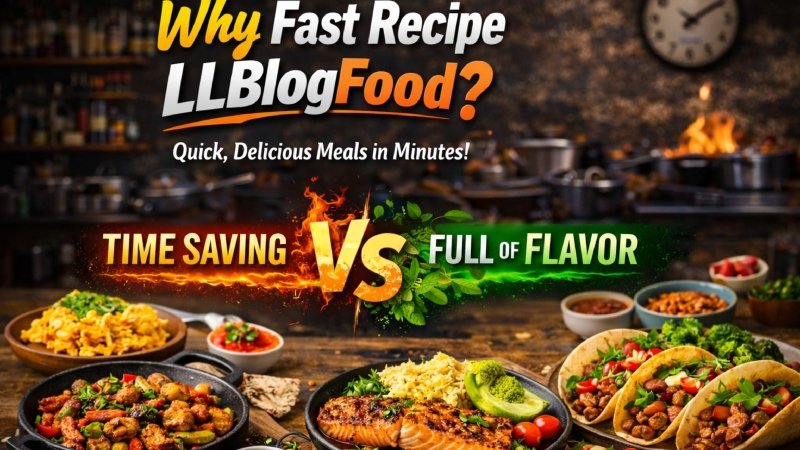 What Is Fast Recipe LLBlogFood and How It Delivers Quick, Delicious Meals