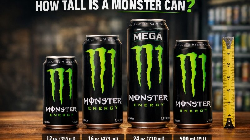 How Tall is a Monster Can Exact Heights and Sizes Guide